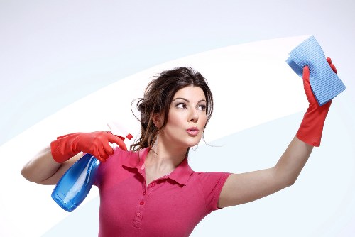 Cleaning shared stairs and landings in Paddington
